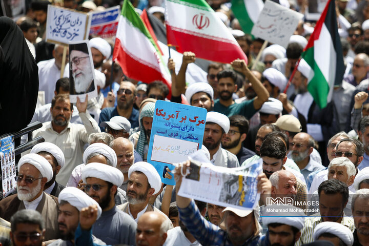 تشییع شهدای تجاوز رژیم صهیونیستی در جمعه «خشم و نصر»  - قم