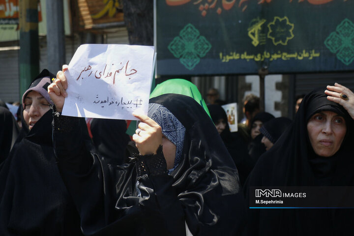 راهپیمیایی جمعه خشم و نصر در تبریز