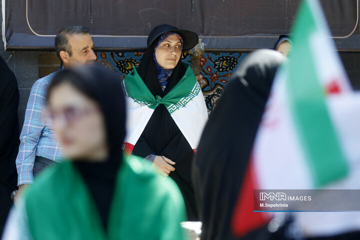 راهپیمیایی جمعه خشم و نصر در تبریز