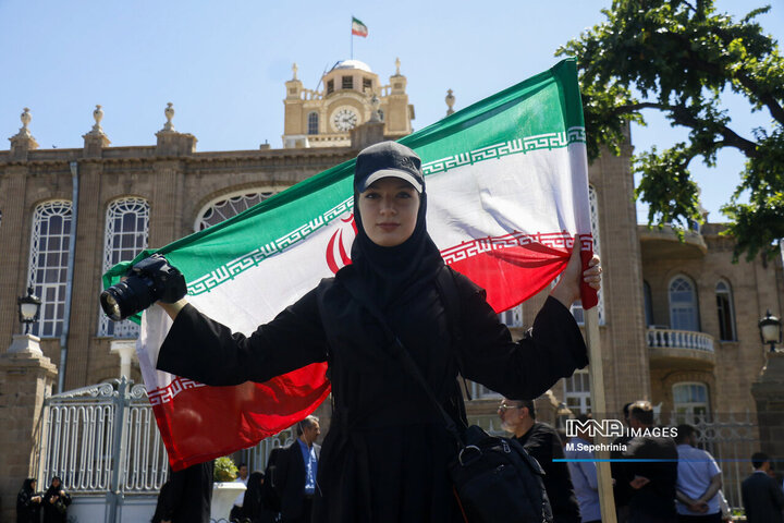 راهپیمیایی جمعه خشم و نصر در تبریز