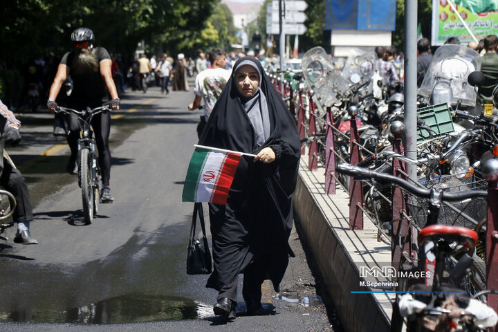 راهپیمیایی جمعه خشم و نصر در تبریز