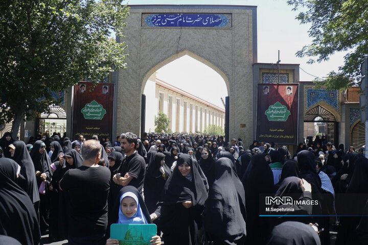 راهپیمیایی جمعه خشم و نصر در تبریز