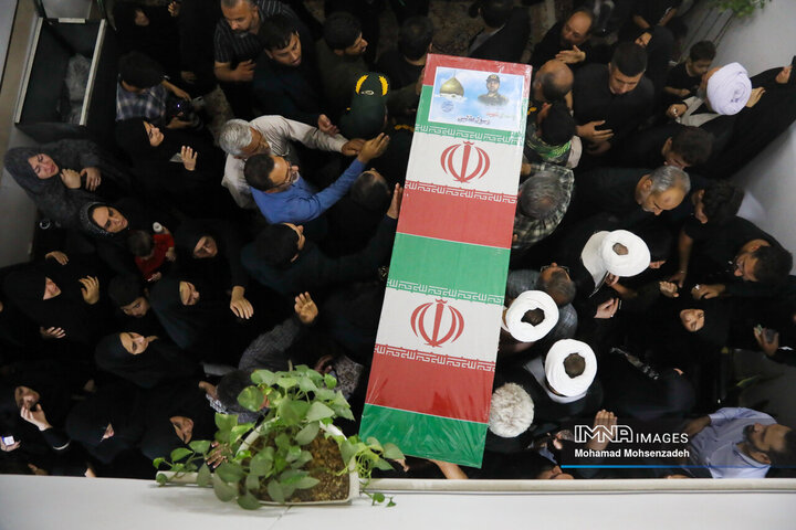 تشییع شهدای تجاوز رژیم صهیونیستی در جمعه «خشم و نصر»  - قم