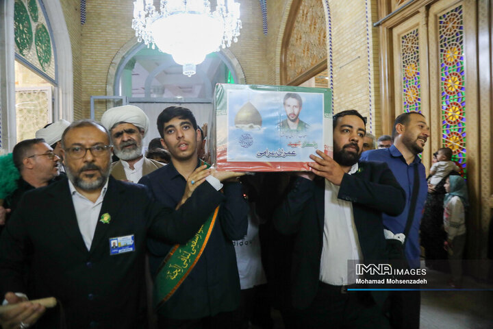 تشییع شهدای تجاوز رژیم صهیونیستی در جمعه «خشم و نصر»  - قم