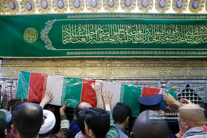 تشییع شهدای تجاوز رژیم صهیونیستی در جمعه «خشم و نصر»  - قم