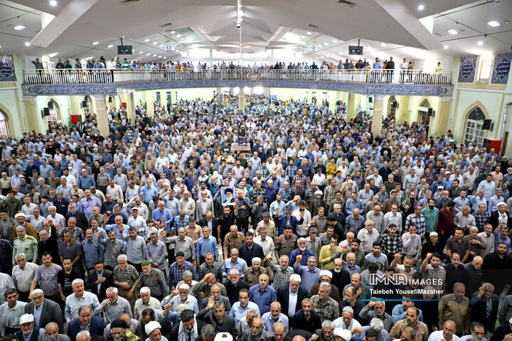 تشییع پیکر شهید کرمی در همدان