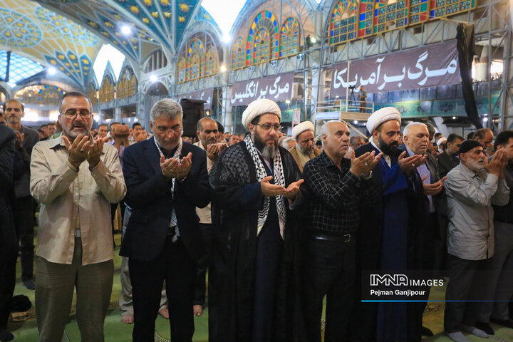 نماز عبادی سیاسی جمعه اصفهان
