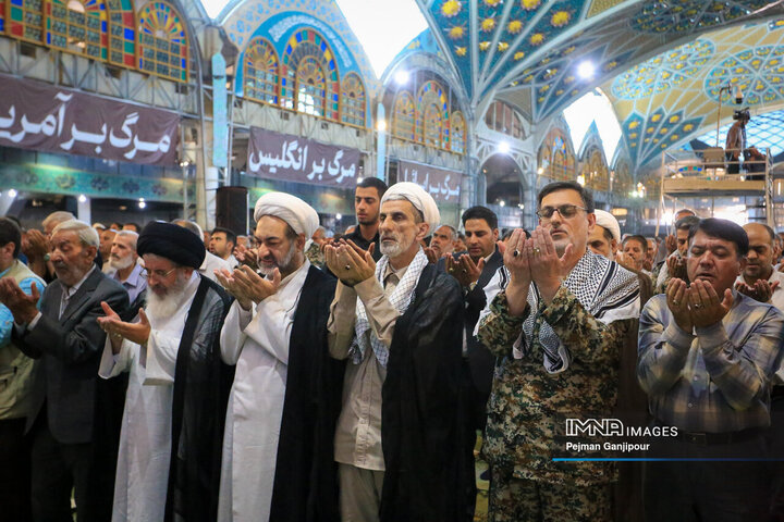 نماز عبادی سیاسی جمعه اصفهان