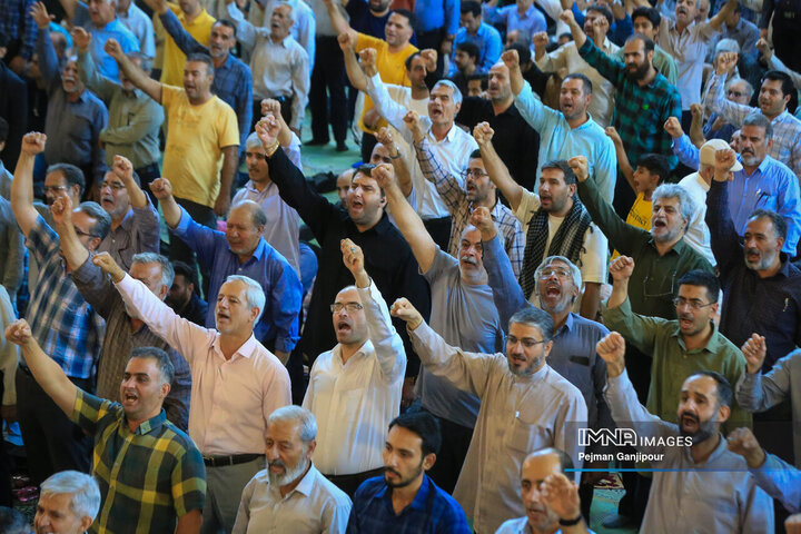 نماز عبادی سیاسی جمعه اصفهان