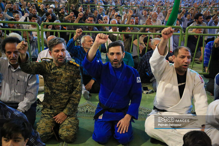 نماز عبادی سیاسی جمعه اصفهان