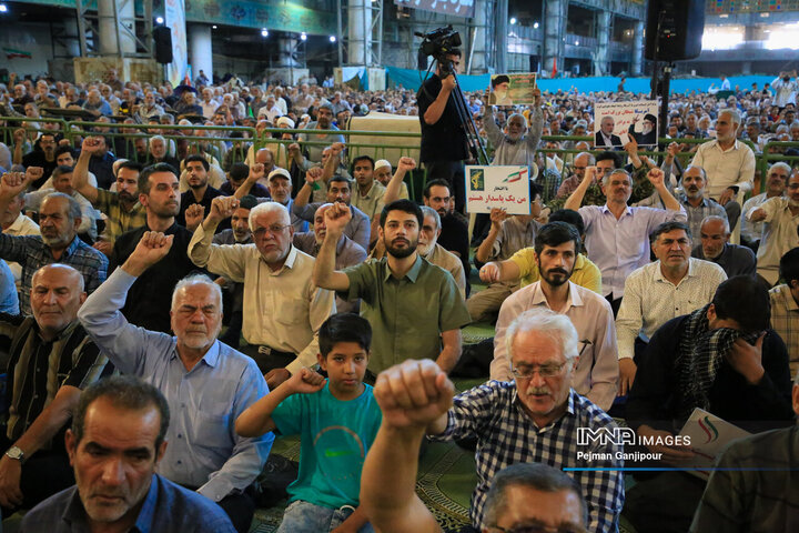 نماز عبادی سیاسی جمعه اصفهان