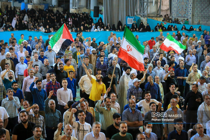 نماز عبادی سیاسی جمعه اصفهان