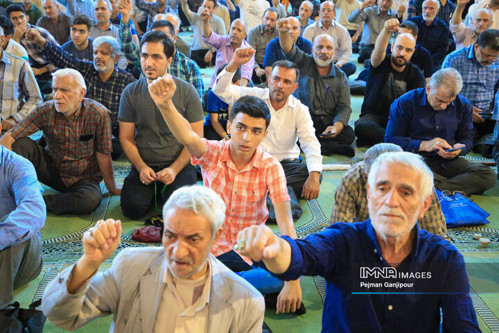 نماز عبادی سیاسی جمعه اصفهان