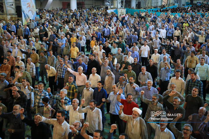 نماز عبادی سیاسی جمعه اصفهان