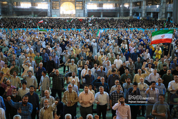 نماز عبادی سیاسی جمعه اصفهان