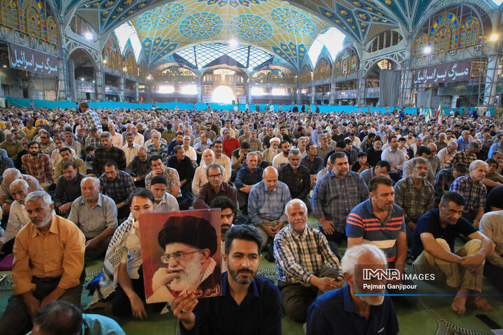 نماز عبادی سیاسی جمعه اصفهان