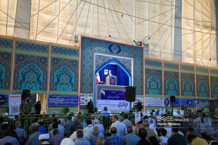 نماز عبادی سیاسی جمعه اصفهان