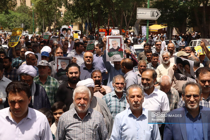 نماز جمعه شمال شهر اصفهان