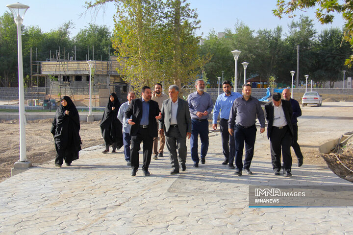 بازدید اعضای شورا از ۳ پروژه زیرساختی شهر اصفهان