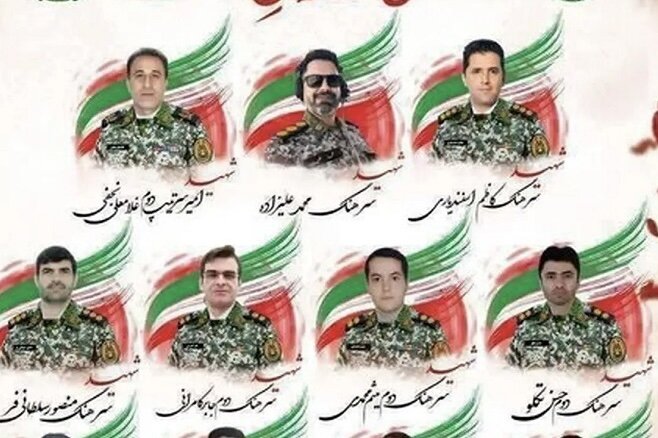 اسامی ۱۵ شهید پدافند هوایی ارتش اعلام شد