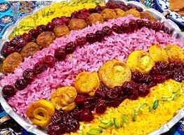 طرز تهیه آلبالو پلو با گوشت قلقلی و مرغ + آموزش مرحله به مرحله