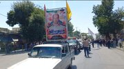 فیلم| تشییع پیکر مطهر شهید «حسن آقایی» در اراک