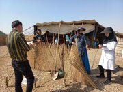 خدمت‌رسانی ۱۲ تیم سیار از ۱۱ مرکز جامع سلامت شهری و روستایی به جامعه عشایری