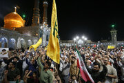 تجمع مردم قم در اعلام انزجار و فریاد انتقام دربرابر تجاوزهای آمریکا و رژیم صهیونیستی