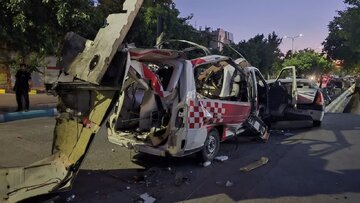 رژیم صهیونیستی یک دستگاه آمبولانس را در نجف‌آباد هدف گرفت