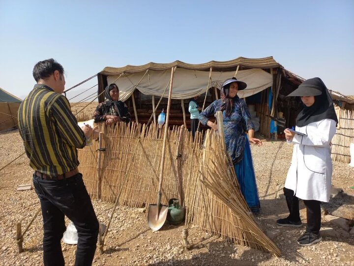خدمت‌رسانی ۱۲ تیم سیار از ۱۱ مرکز جامع سلامت شهری و روستایی به جامعه عشایری