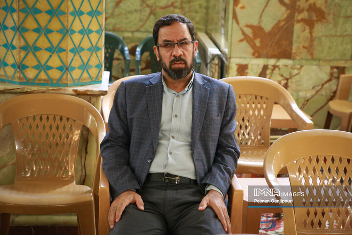 مراسم یادبود شهدای خانواده سازمان حمل‌ونقل بار شهرداری اصفهان