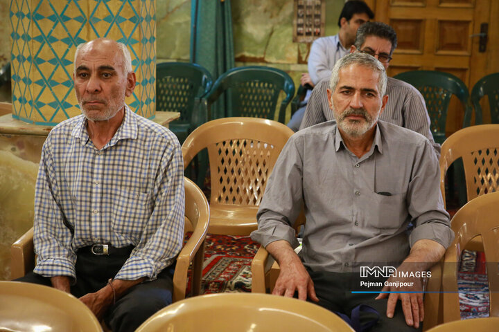 مراسم یادبود شهدای خانواده سازمان حمل‌ونقل بار شهرداری اصفهان