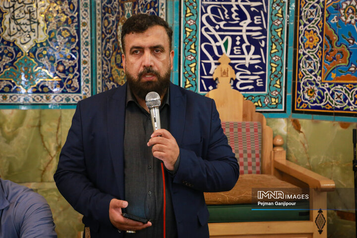 مراسم یادبود شهدای خانواده سازمان حمل‌ونقل بار شهرداری اصفهان