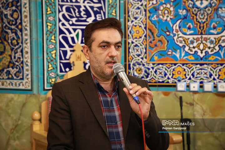 مراسم یادبود شهدای خانواده سازمان حمل‌ونقل بار شهرداری اصفهان