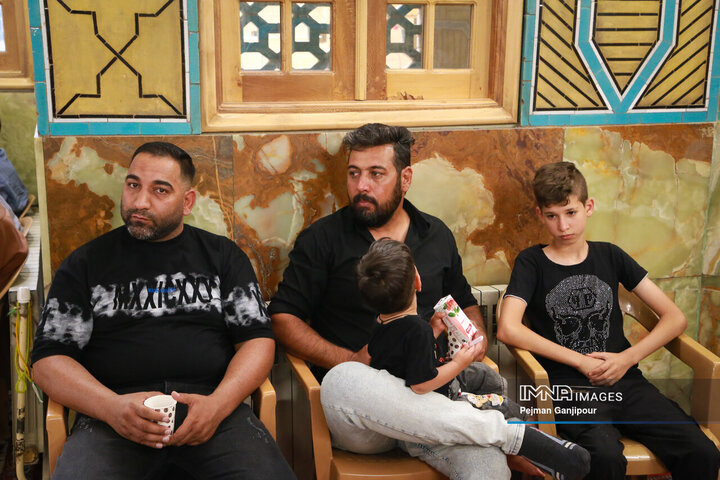 مراسم یادبود شهدای خانواده سازمان حمل‌ونقل بار شهرداری اصفهان