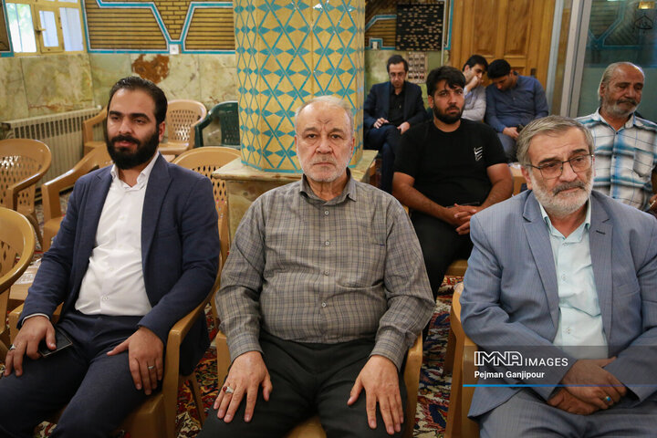 مراسم یادبود شهدای خانواده سازمان حمل‌ونقل بار شهرداری اصفهان