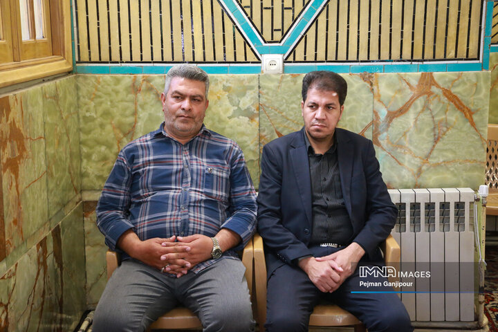 مراسم یادبود شهدای خانواده سازمان حمل‌ونقل بار شهرداری اصفهان