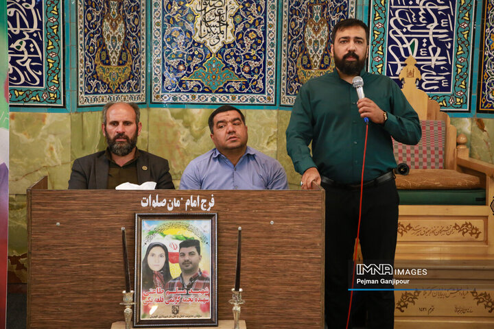 مراسم یادبود شهدای خانواده سازمان حمل‌ونقل بار شهرداری اصفهان