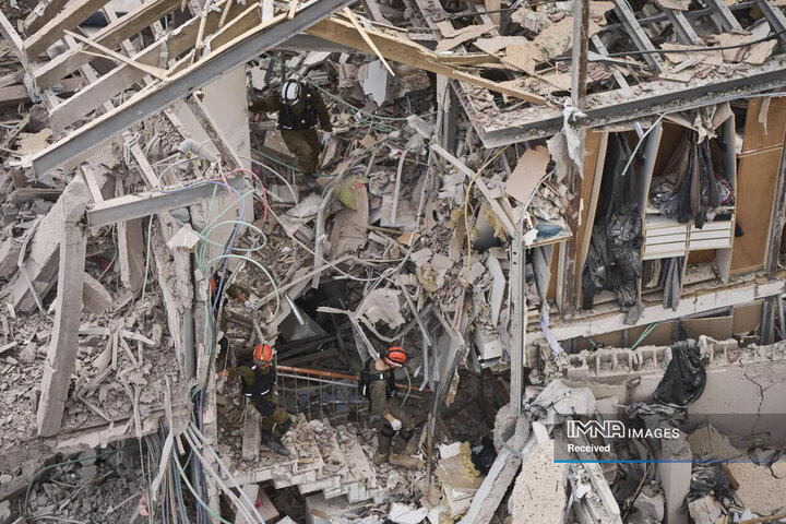 تصاویری از آخرین پاسخ ایران به تجاوز رژیم صهیونیستی