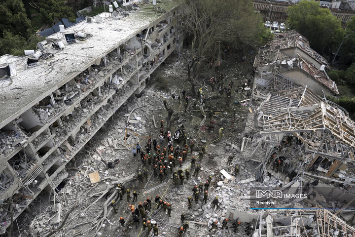 تصاویری از آخرین پاسخ ایران به تجاوز رژیم صهیونیستی