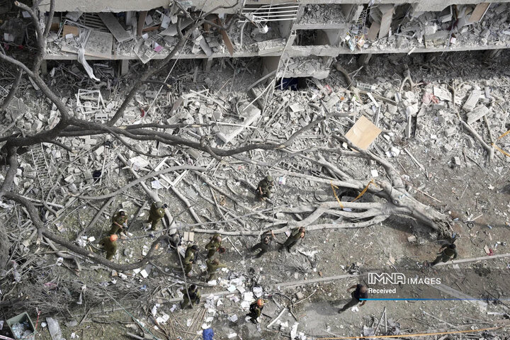 تصاویری از آخرین پاسخ ایران به تجاوز رژیم صهیونیستی