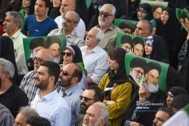 تجمع ضد آمریکایی و ضد صهیونیستی تهران