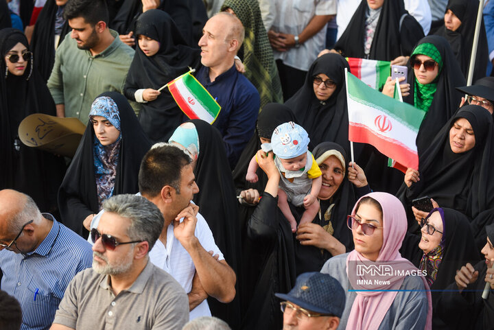 تجمع ضد آمریکایی و ضد صهیونیستی تهران