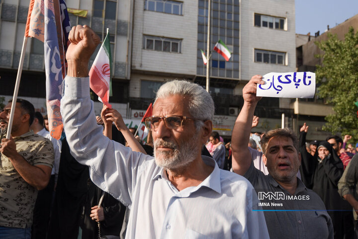 تجمع ضد آمریکایی و ضد صهیونیستی تهران