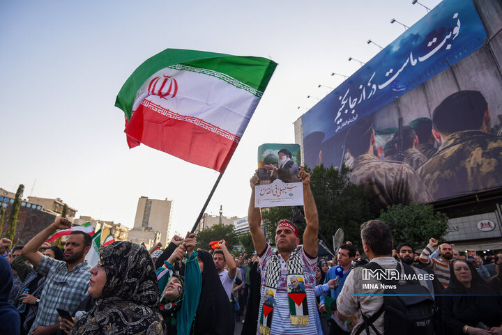 تجمع ضد آمریکایی و ضد صهیونیستی تهران