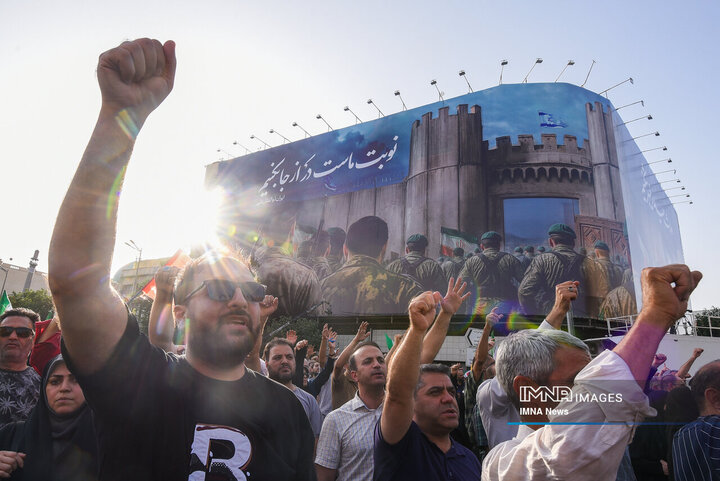 تجمع ضد آمریکایی و ضد صهیونیستی تهران