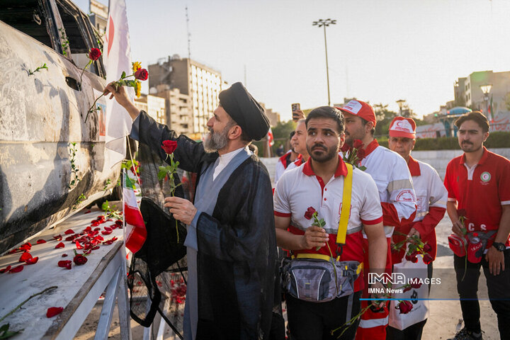 گلباران آمبولانس مورد هدف صهیونیست