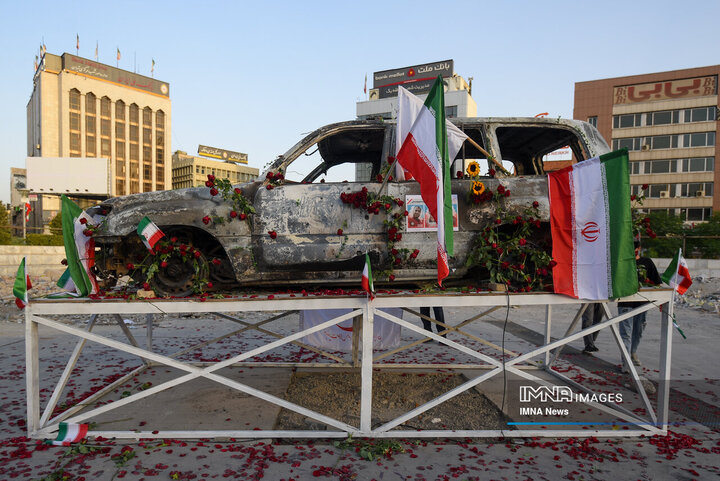 گلباران آمبولانس مورد هدف صهیونیست