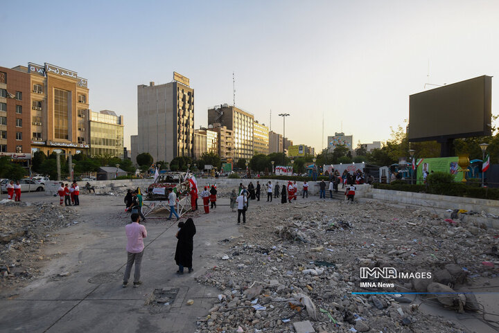 گلباران آمبولانس مورد هدف صهیونیست