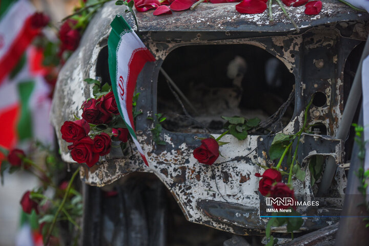 گلباران آمبولانس مورد هدف صهیونیست